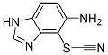 Thiocyanic acid, 5-amino-1H-benzimidazol-4-yl ester (9CI) CAS#: 339366-94-8