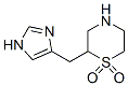 Thiomorpholine, 2-(1H-imidazol-4-ylmethyl)-, 1,1-dioxide (9CI) CAS#: 278789-88-1