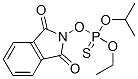Thiophosphoric acid O-ethyl O-isopropyl O-(1,3-dihydro-1,3-dioxo-2H-isoindol-2-yl) ester CAS#: 3733-84-4