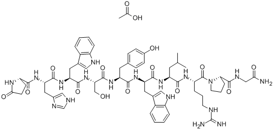 Triptorelin acetate CAS#: 140194-24-7