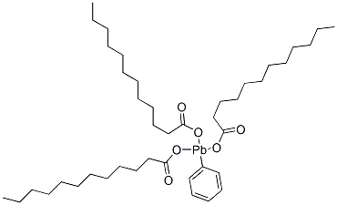 Tris(dodecanoyloxy)phenylplumbane CAS#: 3268-27-7