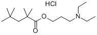 Valeric acid, 2,2,4,4-tetramethyl-, 3-diethylaminopropyl ester, hydroc hloride CAS#: 32058-57-4