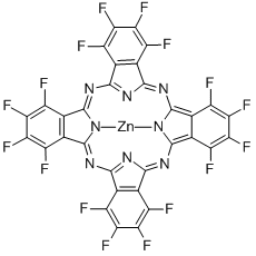 ZINC 1,2,3,4,8,9,10,11,15,16,17,18,22,23,24,25-HEXADECAFLUORO-29H,31H-PHTHALOCYANINE CAS#: 31396-84-6