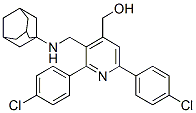 alpha-Adamantylaminomethyl-2,6-di-p-chlorophenyl-4-pyridine methanol CAS#: 38935-37-4