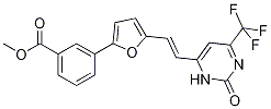 benzoic acid, 3-[5-[(E)-2-[2,3-dihydro-2-oxo-6-(trifluorom CAS#: 385376-07-8