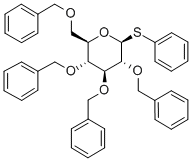 .beta.-D-Glucopyranoside, phenyl 2,3,4,6-tetrakis-O-(phenylmethyl)-1-thio- CAS#: 38184-10-0