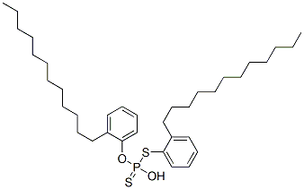 bis(dodecylphenyl) hydrogen dithiophosphate CAS#: 30304-41-7