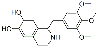 d-1-(3,4,5-Trimethoxybenzyl)-6,7-dihydroxy-1,2,3,4-tetrahydroisoquinoline CAS#: 36478-07-6