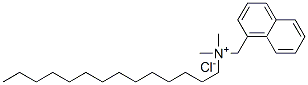 dimethyl(naphthylmethyl)tetradecylammonium chloride CAS#: 38510-43-9