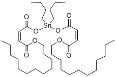 dodecyl (Z,Z)-6,6-dibutyl-4,8,11-trioxo-5,7,12-trioxa-6-stannatetracosa-2,9-dienoate CAS#: 33466-31-8