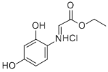 ethyl (2,4-dihydroxyphenyl)iminoacetate hydrochloride CAS#: 35092-73-0