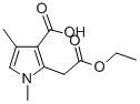 ethyl 3-carboxy-1,4-dimethyl-1H-pyrrole-2-acetate CAS#: 33369-46-9
