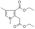 ethyl 3-(ethoxycarbonyl)-1,4-dimethyl-1H-pyrrole-2-acetate CAS#: 33369-26-5