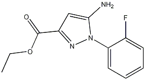 ethyl 5-amino-1-(2-fluorophenyl)-1H-pyrazole-3-carboxylate CAS#: 304874-05-3
