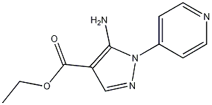 ethyl 5-amino-1-(pyridin-4-yl)-1H-pyrazole-4-carboxylate CAS#: 38965-48-9
