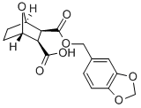 exo-cis-7-Oxabicyclo(2.2.1)heptane-2,3-dicarboxylic acid 3,4-methylene dioxybenzyl ester CAS#: 30627-54-4