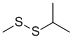 isopropyl methyl disulphide CAS#: 40136-65-0