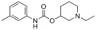 m-Methylcarbanilic acid 1-ethyl-3-piperidinyl ester CAS#: 33531-58-7