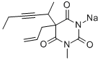 methohexital sodium CAS#: 309-36-4