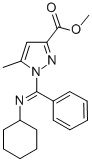 methyl-1-(N-cyclohexylbenzimidoyl)-5-methyl-3-pyrazolecarboxylate CAS#: 36638-95-6