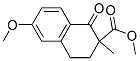 methyl 6-methoxy-2-methyl-1-oxo-tetralin-2-carboxylate CAS#: 38840-94-7