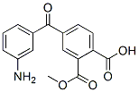 methyl hydrogen 4-(m-aminobenzoyl)phthalate CAS#: 39973-15-4