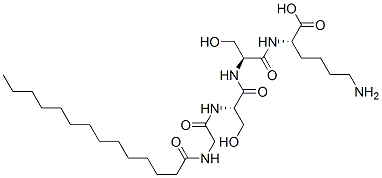 myristoyl-glycyl-seryl-seryl-lysine CAS#: 130170-10-4