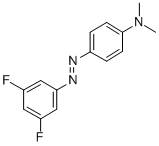 p-((3,5-Difluorophenyl)azo)-N,N-dimethylaniline CAS#: 350-87-8