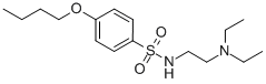 p-Butoxy-N-(2-diethylaminoethyl)benzenesulfonamide CAS#: 32411-01-1