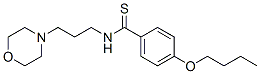 p-Butoxy-N-(3-morpholinopropyl)thiobenzamide CAS#: 32412-30-9