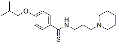 p-Isobutoxy-N-(3-piperidinopropyl)thiobenzamide CAS#: 32417-04-2