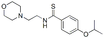 p-Isopropoxy-N-(2-morpholinoethyl)thiobenzamide CAS#: 32412-08-1