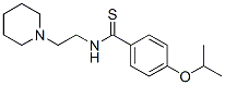 p-Isopropoxy-N-(2-piperidinoethyl)thiobenzamide CAS#: 32412-06-9