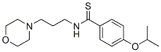 p-Isopropoxy-N-(3-morpholinopropyl)thiobenzamide CAS#: 32412-16-1