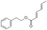phenethyl hexa-2,4-dienoate CAS#: 35416-42-3