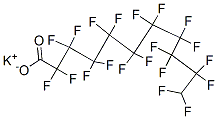 potassium 2,2,3,3,4,4,5,5,6,6,7,7,8,8,9,9,10,10,11,11-icosafluoroundecanoate CAS#: 307-71-1