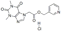 pyridin-3-ylmethyl 2-(1,3-dimethyl-2,6-dioxo-purin-7-yl)acetate hydroc hloride CAS#: 38953-18-3
