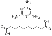 sebacic acid, compound with 1,3,5-triazine-2,4,6-triamine CAS#: 31970-90-8