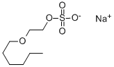 sodium 2-(hexyloxy)ethyl sulphate CAS#: 33143-35-0