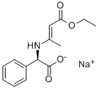 sodium (R)-[(3-ethoxy-1-methyl-3-oxoprop-1-enyl)amino]phenylacetate CAS#: 32134-06-8