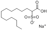 sodium hydrogen 2-sulphonatotetradecanoate CAS#: 32361-96-9