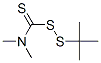tert-butyl dimethyltrithioperoxycarbamate CAS#: 3304-97-0