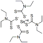 tin tetra(diethyldithiocarbamate) CAS#: 33790-72-6