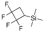 trimethyl(2,2,3,3-tetrafluorocyclobutyl)silane CAS#: 312-81-2