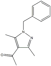 1-(1-BENZYL-3,5-DIMETHYL-1H-PYRAZOL-4-YL)-ETHANONE CAS#: 40570-80-7