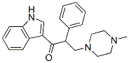 1-(1H-Indol-3-yl)-3-(4-methyl-1-piperazinyl)-2-phenyl-1-propanone CAS#: 40281-38-7