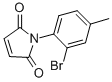 1-(2-BROMO-4-METHYL-PHENYL)-PYRROLE-2,5-DIONE CAS#: 40011-62-9