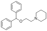 1-(2-benzhydryloxyethyl)piperidine CAS#: 4960-10-5