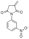 1-(3-Nitrophenyl)-3-methylenepyrrolidine-2,5-dione CAS#: 4137-12-6