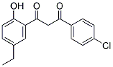 1-(4-CHLOROPHENYL)-3-(5-ETHYL-2-HYDROXYPHENYL)PROPANE-1,3-DIONE CAS#: 328925-71-9